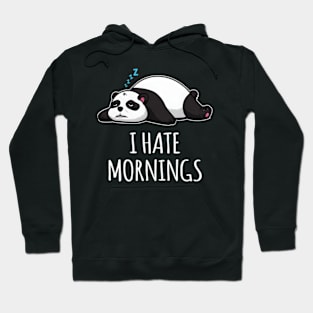 I E Mornings Lazy SleePanda Bear Animal Hoodie